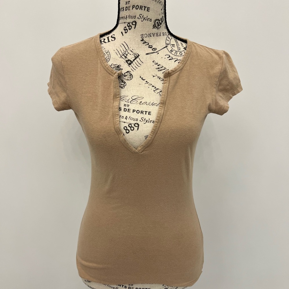 Classic Tan Women's Top